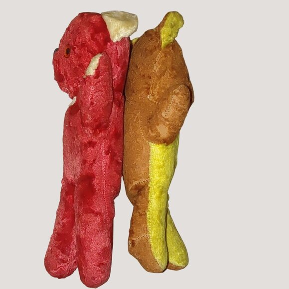 Teddy Bears Set of 2 Plush Dolls Toy Collectors Nostalgic Vintage - Picture 7 of 8